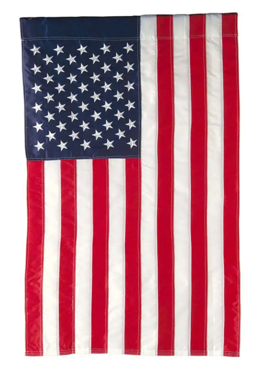 American Applique House Flag