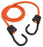 40" Bungee Cord,Rubber, Orange, Hook End