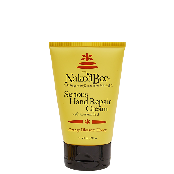 The Naked Bee, Orange Blossom Honey, Serious Hand Repair Cream, 3.25oz tube