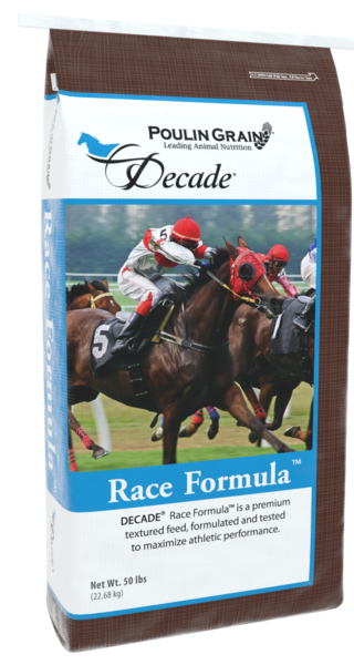 Poulin Grain Decade® Race Formula Textured, 50lbs