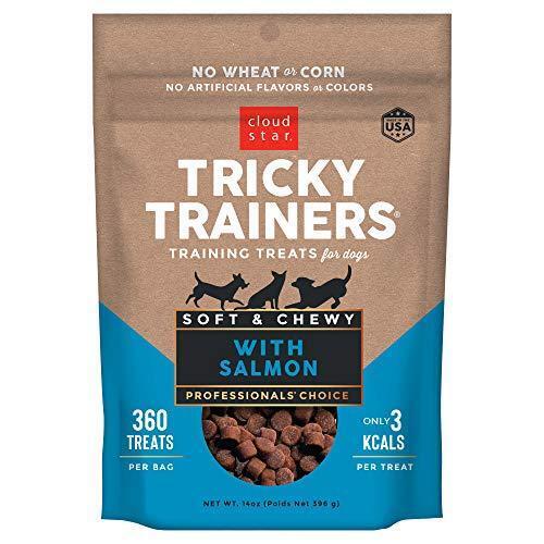 Cloud Star Chewy Tricky Trainers Salmon Chewy Dog Treats