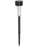 Solar Light Stake, Plastic, Black