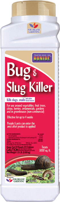 Bug & Slug Killer, 1.5lbs