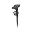 Solar Spotlight, Plastic, Black, 100 lumen