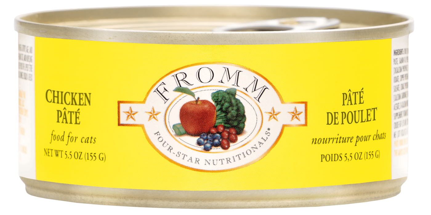 Fromm Four Star Chicken Pate Canned Cat Food, 5.5oz
