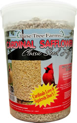Cardinal Safflower Classic Seed Log