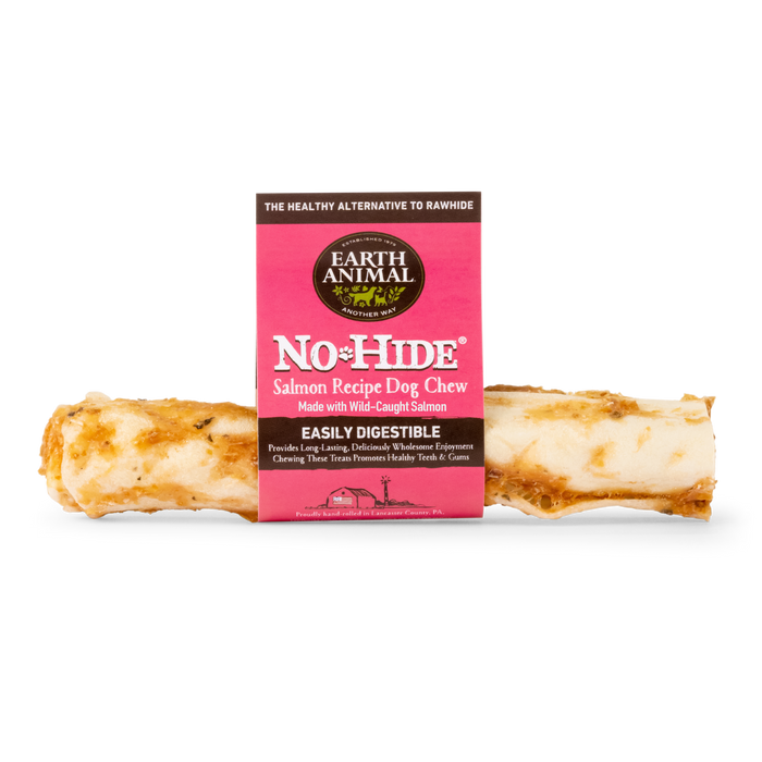 Earth Animal Salmon No-Hide® Wholesome Dog Chews- Medium, 7"