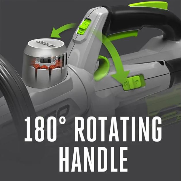 EGO Power+ Handheld 765CFM Blower Kit (5.0Ah Battery, 320W Charger, Flat Nozzle, Cone Nozzle)