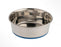 OurPets Premium Rubber-Bonded Stainless Steel Bowl