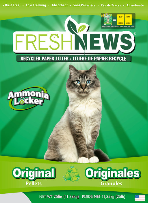 Fresh News Recycled Paper Cat Litter