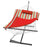 Hammock with Stand - Orange, Striped