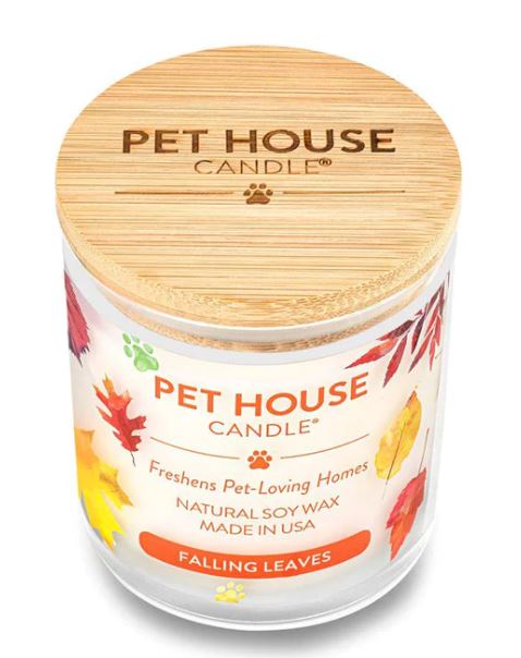 Pet House Candle, Falling Leaves 9oz
