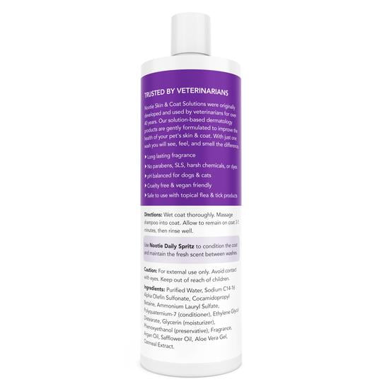 Nootie Restoring Argan Oil Pet Shampoo, Soft Lily Passion, 16oz