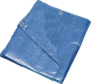 Tarp, Blue Polyethylene, 16"LX12"W, 5ml Thick