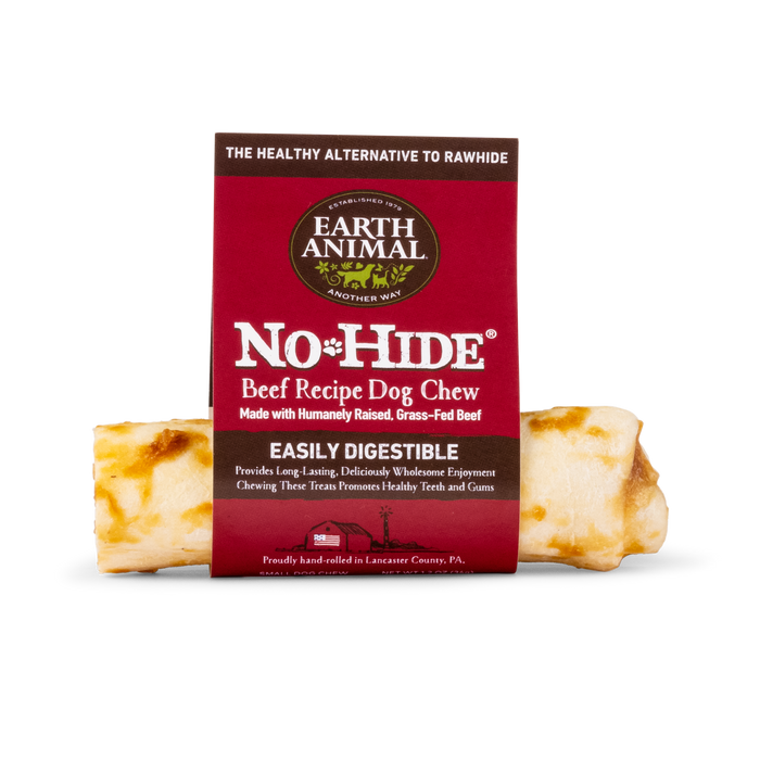 Earth Animal Beef No-Hide Wholesome Chews - Small, 4"