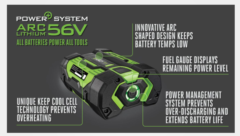 EGO Battery 56V G3 1P 2.5Ah