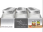 Glass Canning Jars with Regular Mouth Lids and Bands, 12pk, 1 pint