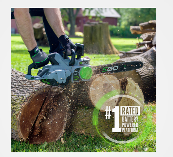EGO 18" Chain Saw  Kit (5.0Ah Fuel Gage Battery, 56V 220W Charger)