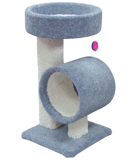 Classy Kitty Pedestal with Tall Tunnel