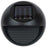 Solar Light, Plastic, Black, 6 lumen, 2pk
