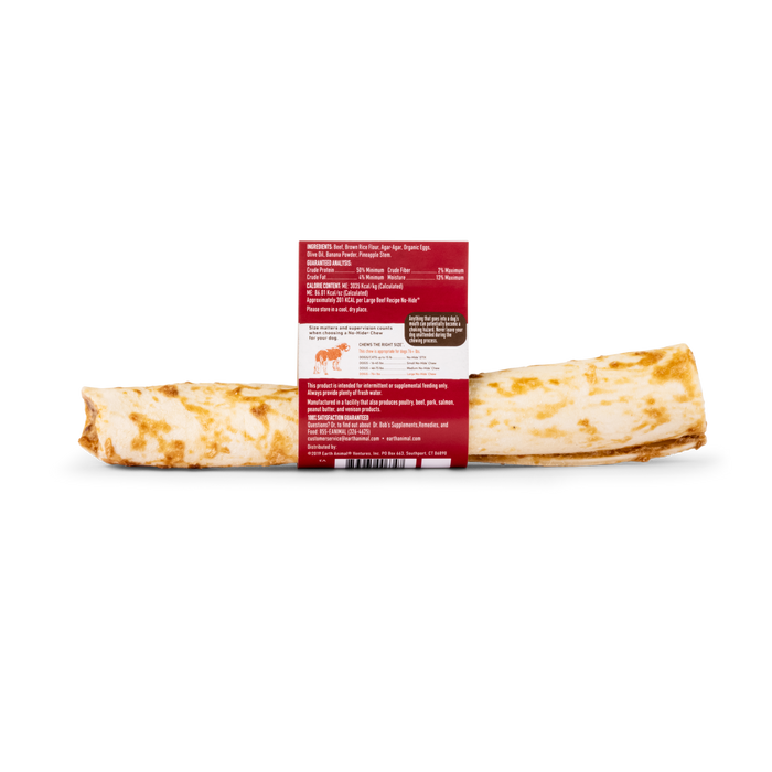 Earth Animal Beef No-Hide Wholesome Dog Chews - Large, 11"