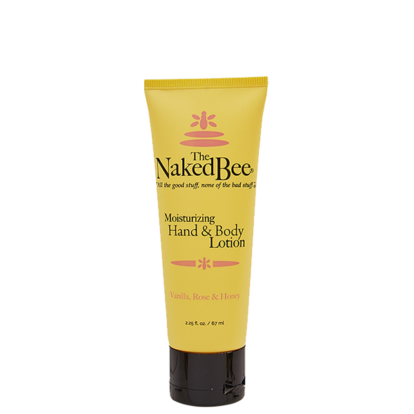 The Naked Bee, Vanilla, Rose & Honey, Hand & Body Lotion, Multiple Sizes