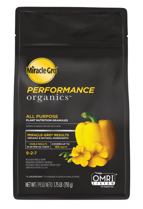 Miracle-Gro® Performance Organics™ All Purpose Plant Nutrition Granules