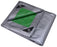 Tarp, Green & Silver Polyethylene, 30"LX20"W, 8ml Thick