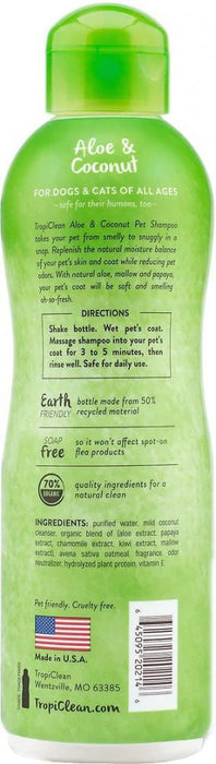 Tropiclean Aloe Vera Deodorizing Pet Shampoo