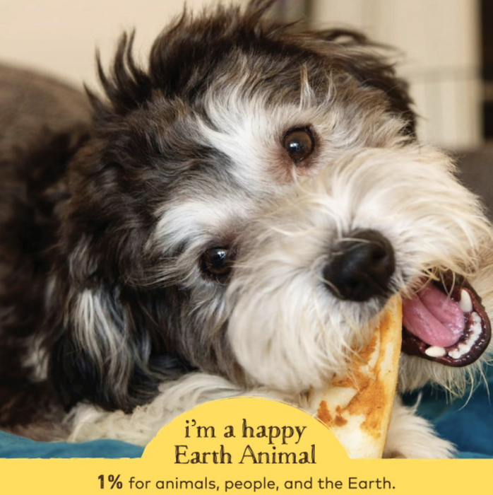 Earth Animal Peanut Butter No-Hide® Wholesome Dog Chews - Small, 4"