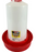 Deep Base Plastic Poultry Waterer - 3 sizes available