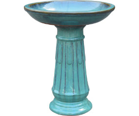 23" Miami Bird Bath