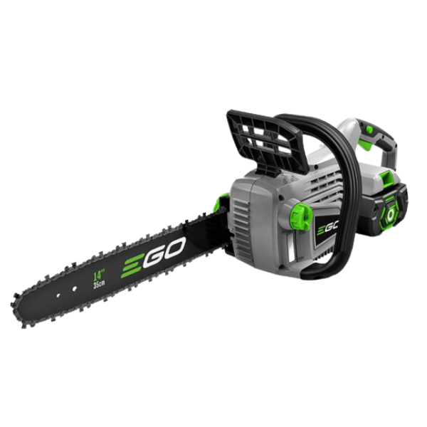EGO Power+ 14" Chain Saw Kit (2.5AH Fuel Gage Battery, 56V 220W Charger)