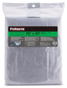 Tarp, Green & Silver Polyethylene, 40"LX20"W, 8ml Thick