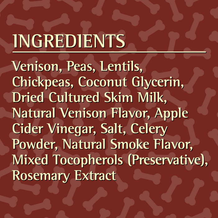 Zignature® Venison Formula Soft Moist Dog Treats, 4oz