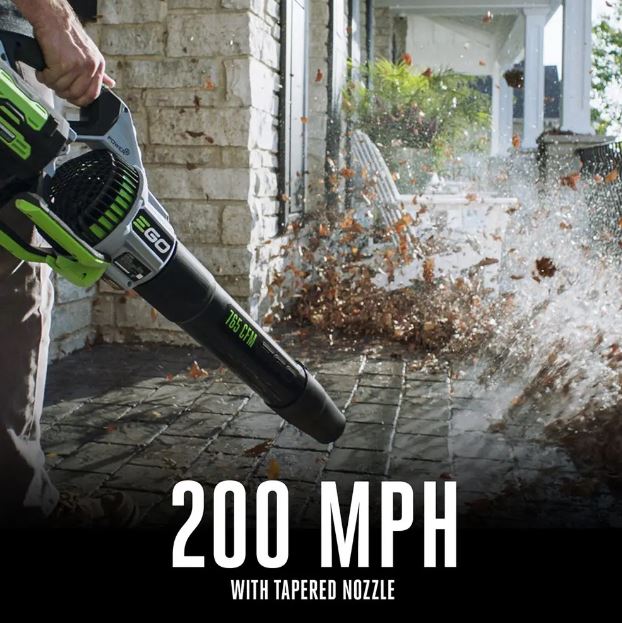 EGO Power+ Handheld 765CFM Blower Kit (5.0Ah Battery, 320W Charger, Flat Nozzle, Cone Nozzle)