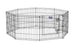 24" MidWest Black Exercise Pen with Door