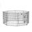 30" MidWest Black Exercise Pen with Door