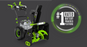EGO 24" Self-Propelled 2-Stage Snow Blower with Peak Power Kit (2* 7.5Ah Batteries, Dual Port Charger)