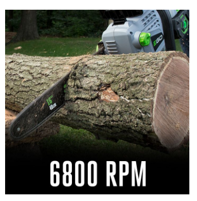 EGO 16" Chain Saw Kit (5.0Ah Battery, 210W Charger)