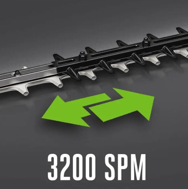 EGO Power+ 25" Hedge Trimmer Kit (2.5AH Fuel Gage Battery, 56V 220W Charger)