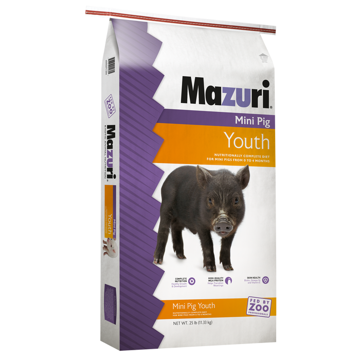Mazuri Mini Pig Youth 25lbs