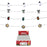10-light Led Holiday Battery Operated String Light Set