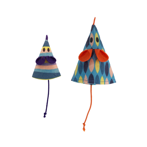 KONG Cat Bat-A-Bout Vibez Mouse Cat Toy, 2pk