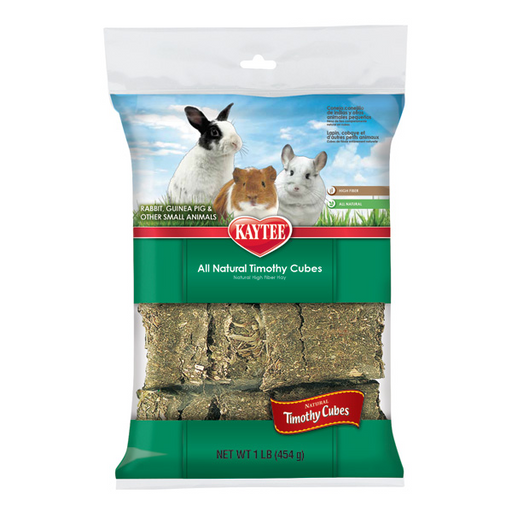 Natural Timothy Cubes for Small Animals, 1lb