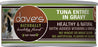 Dave's Naturally Healthy Grain Free Tuna Entrée in Gravy Canned Cat Food 5.5 oz