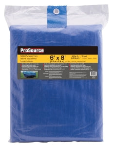 Tarp, Blue Polyethylene, 8"LX6"W, 5ml Thick