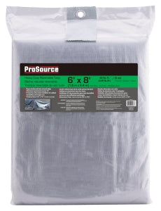 Tarp, Green & Silver Polyethylene, 8"LX6"W, 8ml Thick