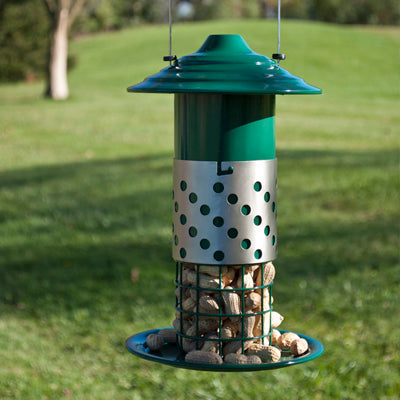 Peanut, Suet Ball and Mealworm Combination Feeder