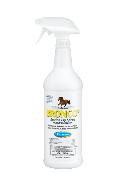 Bronco® e Equine Fly Spray Plus Citronella Scent